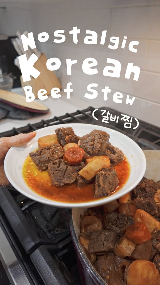 Healthy Galbi Jjim (Korean Braised Beef)