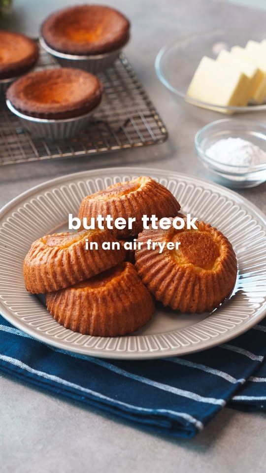 Air-Fryer Butter Tteok