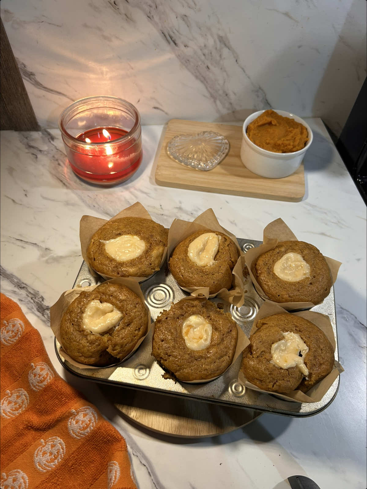 Pumpkin Cream Cheese Muffins (Starbucks Copycat)