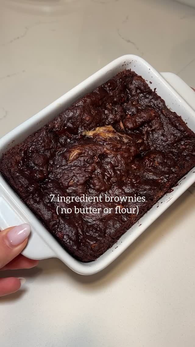 Flourless Banana Brownies