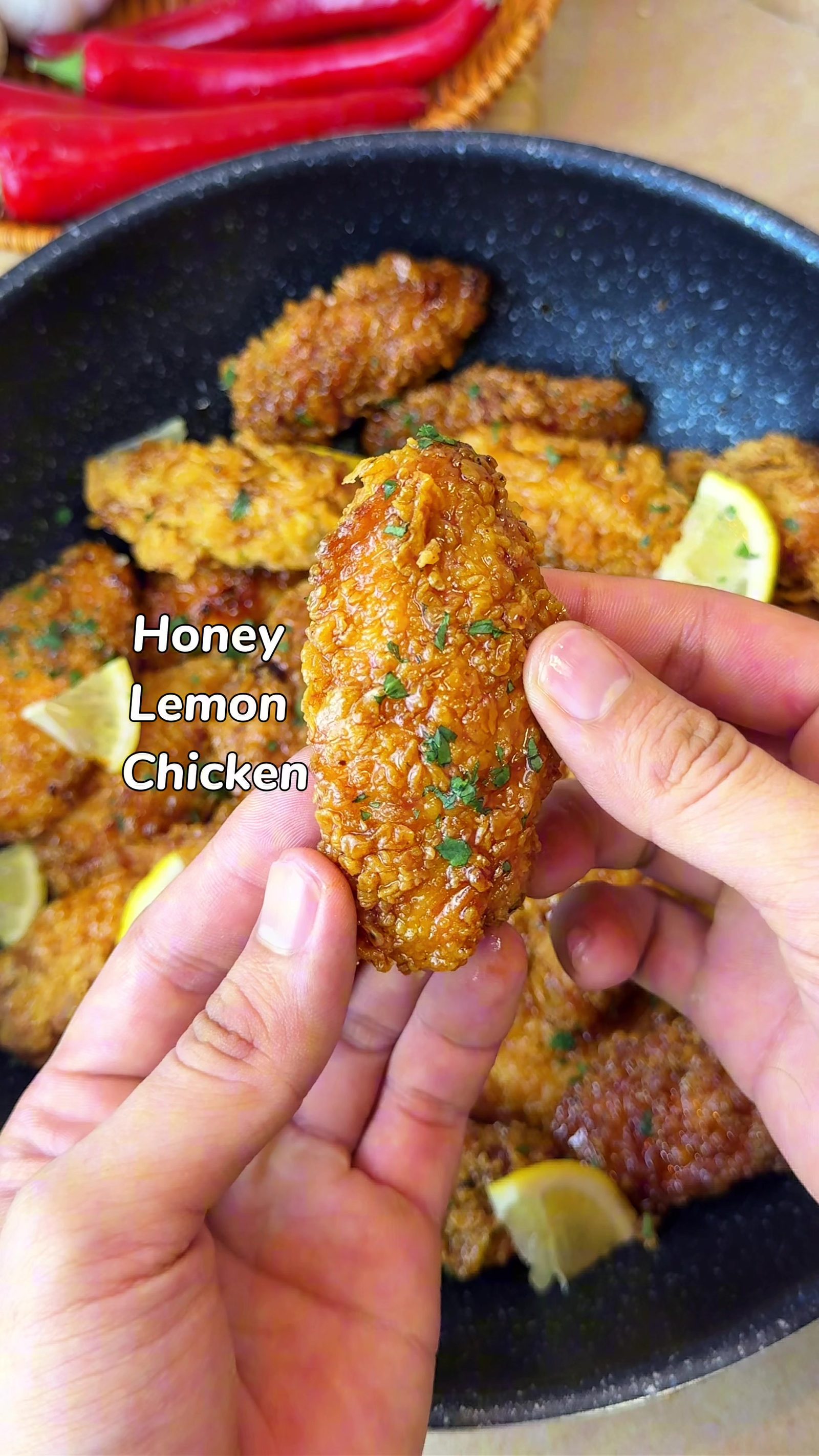 Honey Lemon Chicken Wings