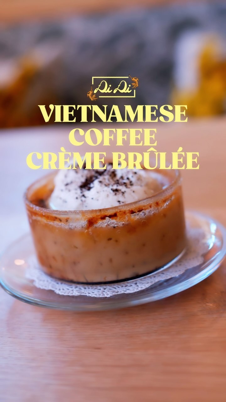 Vietnamese Coffee Crème Brûlée