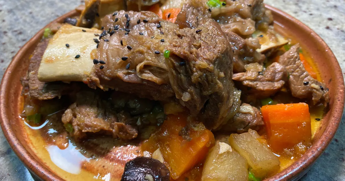 Berserker's Sweet Stewed Beef - Galbi-jjim