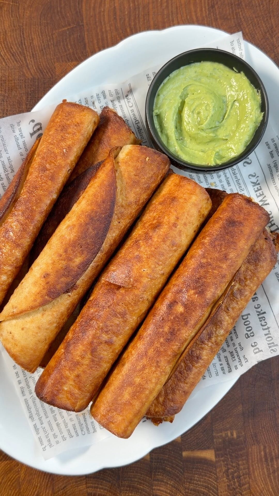 Crispy Beef and Cheese Taquitos