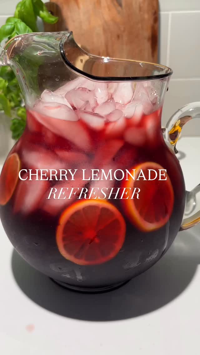 Cherry Lemonade Refresher