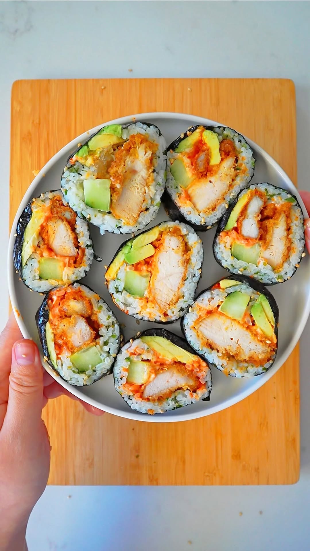 Chicken Sushi Roll Part 2