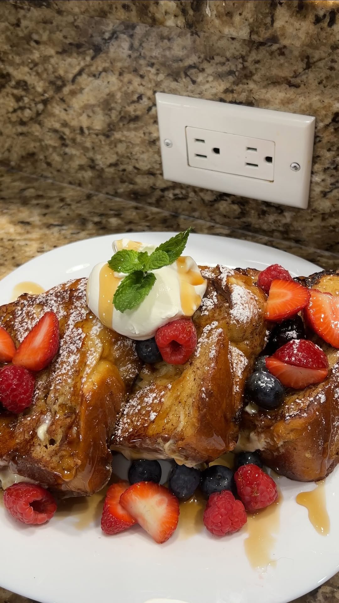 The BEST Stuffed French Toast