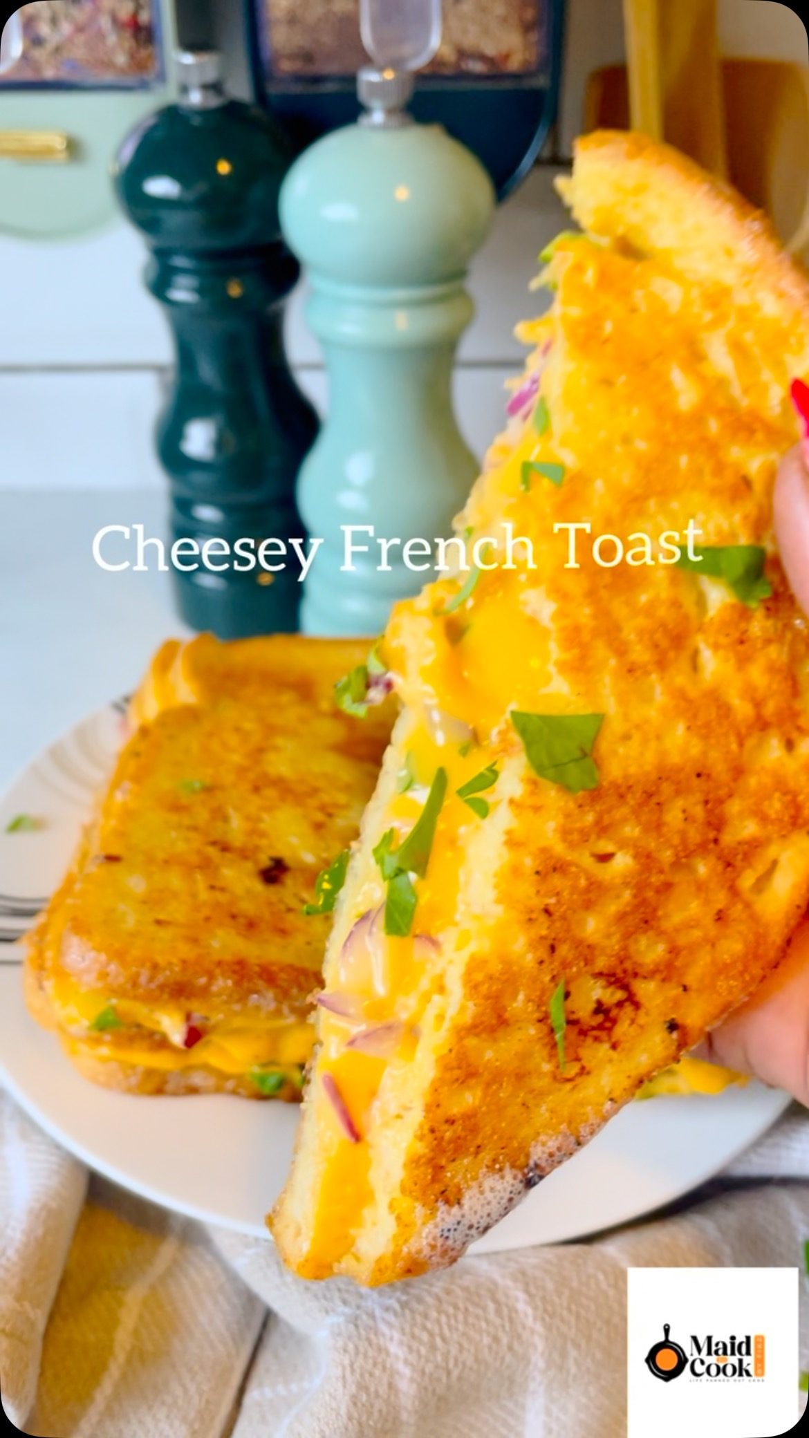 Loaded Cheese and French Toast Sandwich