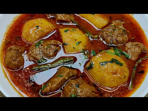 Aloo Gosht Ka Korma (Delhi Style)