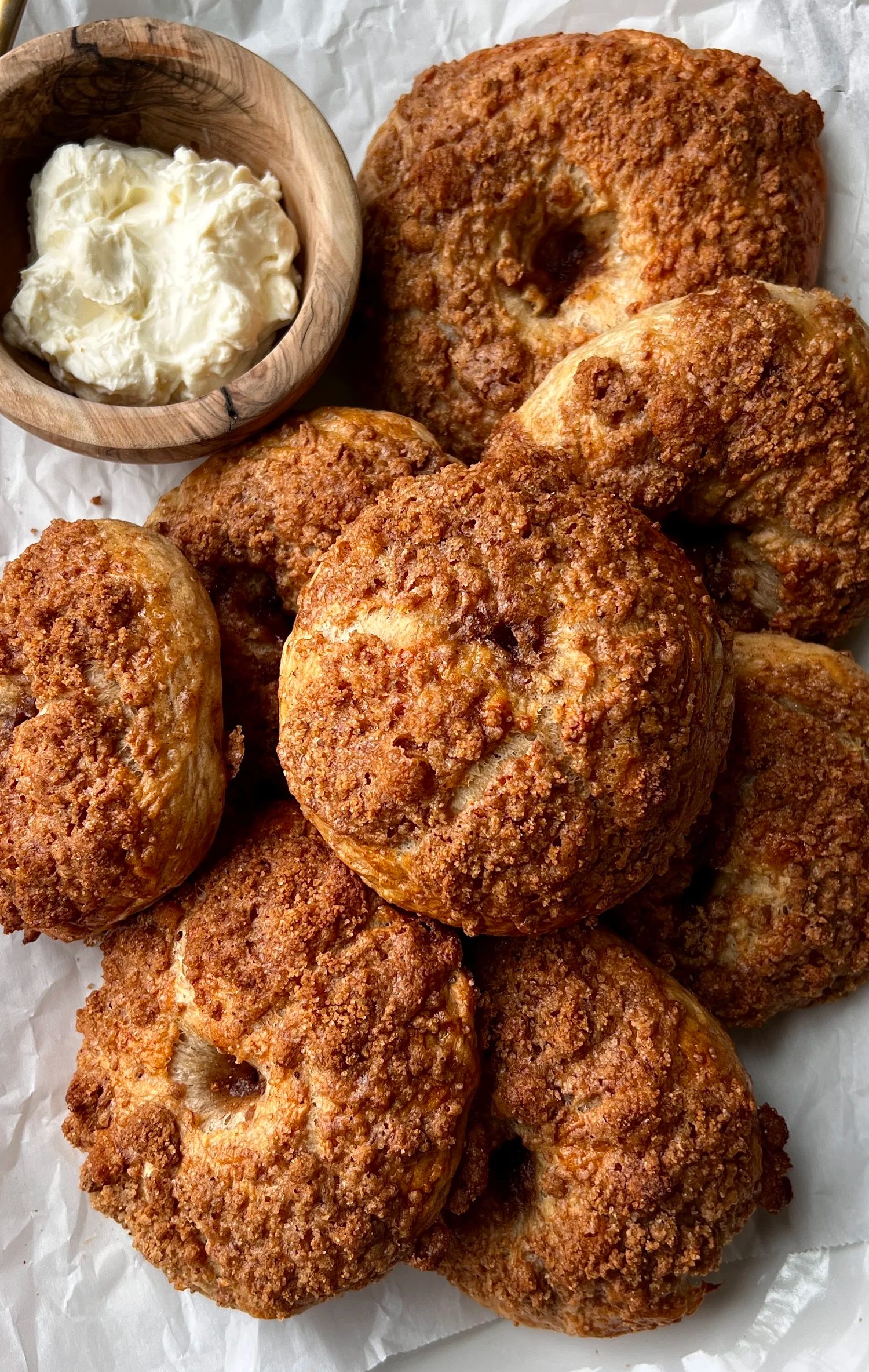 Banana Bread French Toast Bagels