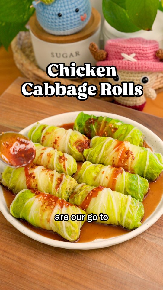 Chicken-Stuffed Cabbage Rolls