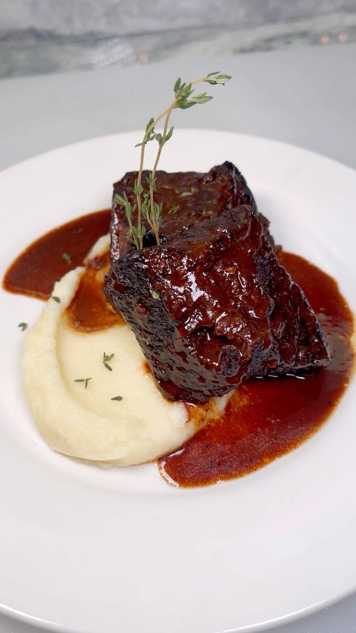 Red Wine Braised Short Ribs