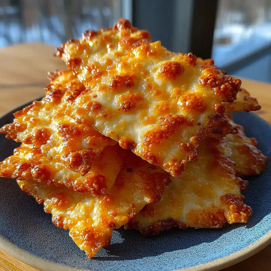 Cottage Cheese Cheddar Cracker Shards — Zero-Flour Snap Crack