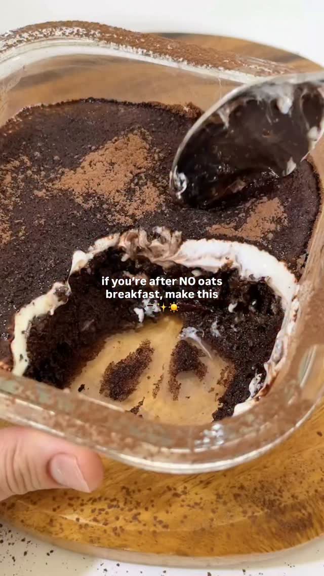 Healthy Banana Brownie Tiramisu