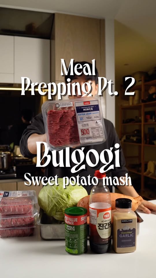 Bulgogi and Sweet Potato Mash Meal Prep