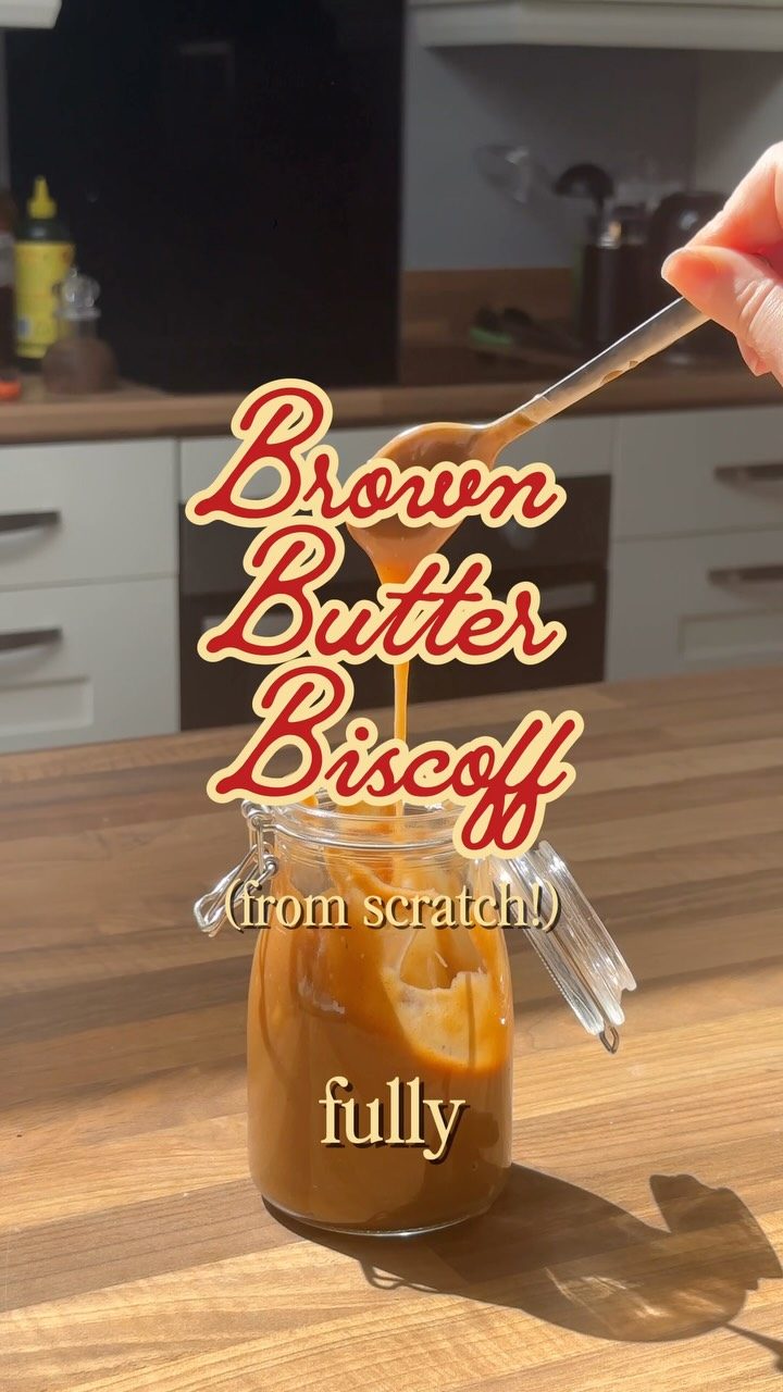 Brown Butter Biscoff Spread from Scratch