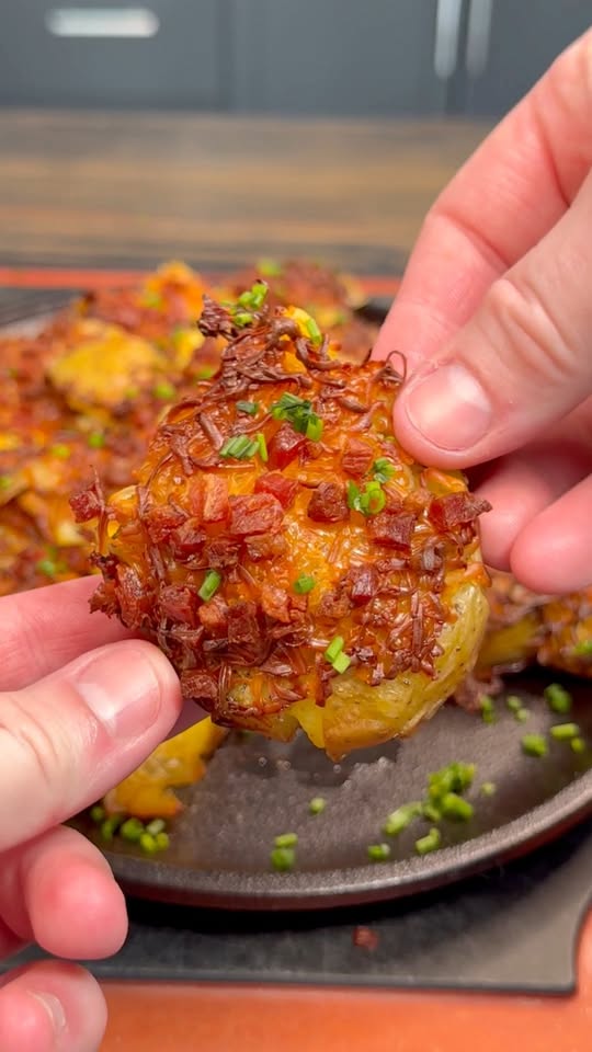 Loaded Smash Potatoes
