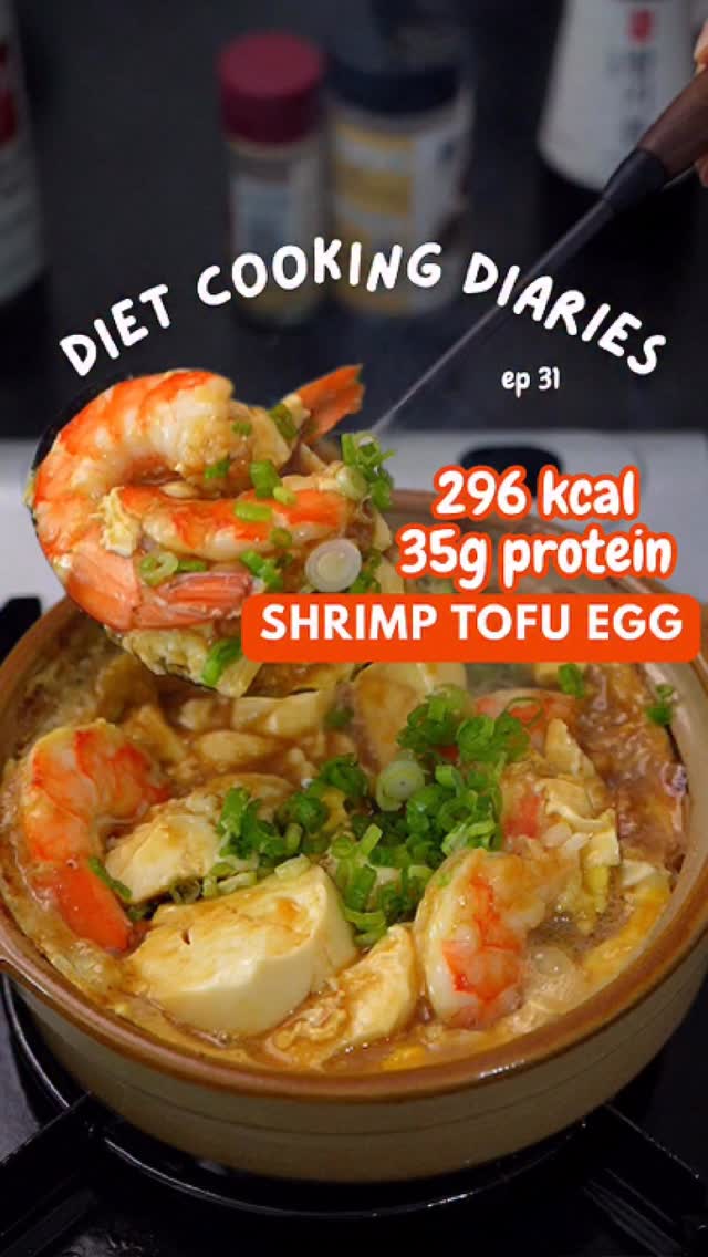 Diet-Friendly Shrimp and Tofu Casserole