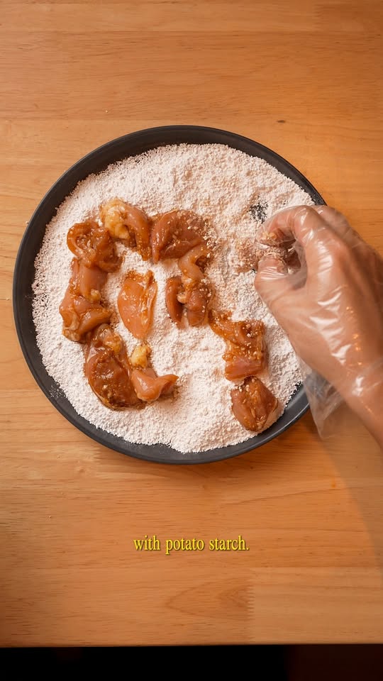 Air-Fryer Pa Dak Korean Fried Chicken