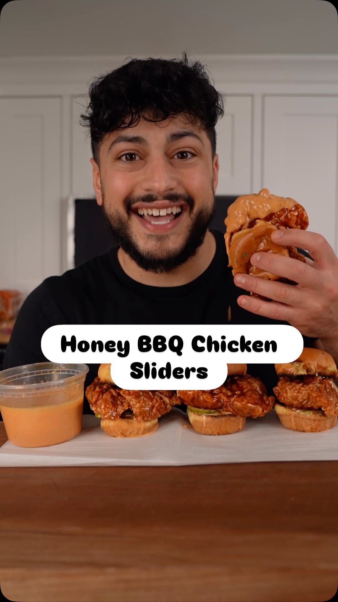 Honey BBQ Chicken Sliders