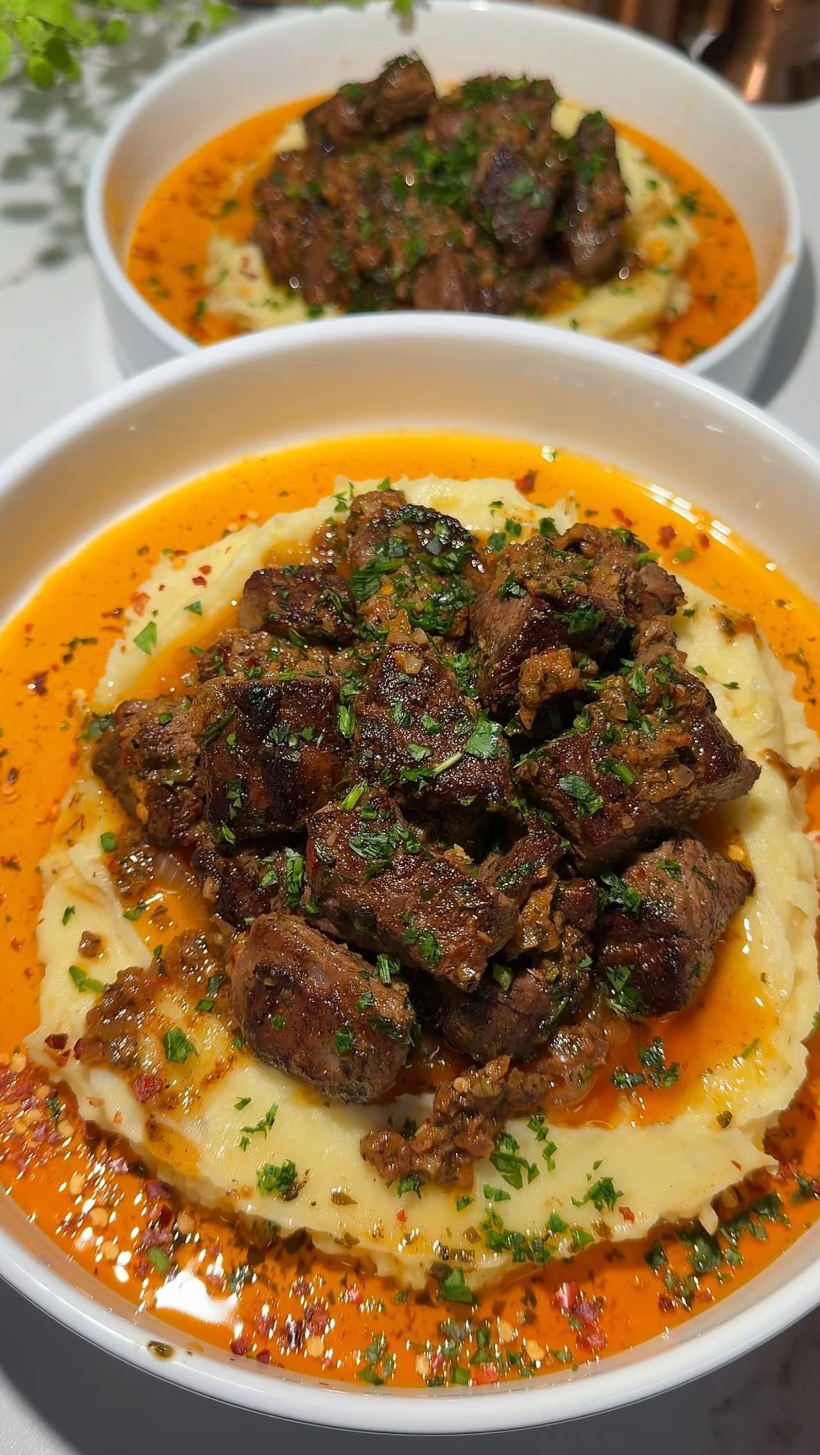 Cowboy Butter Steak Bites