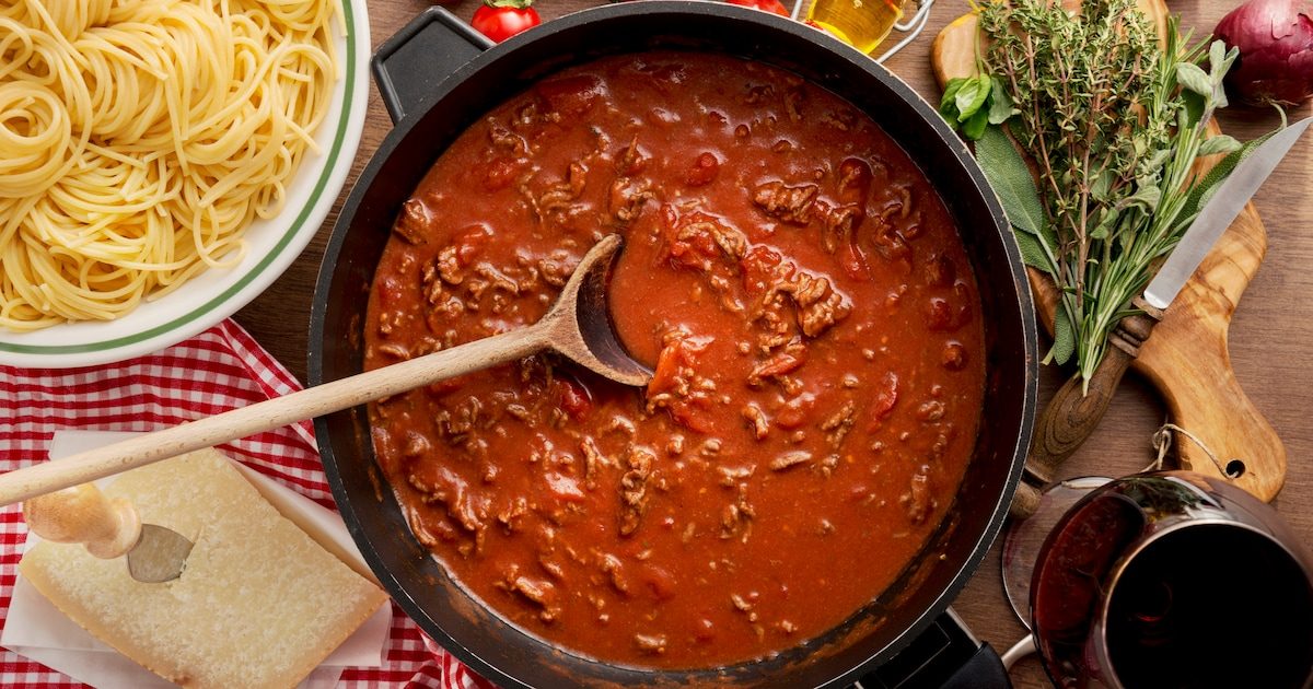 Classic Bolognese with Optional Homemade Tagliatelle