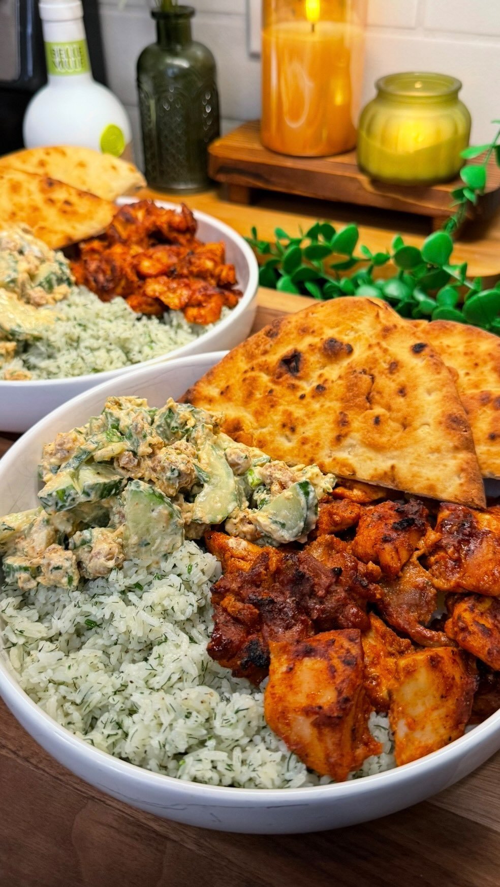 Sheet Pan Chicken Shawarma Bowls