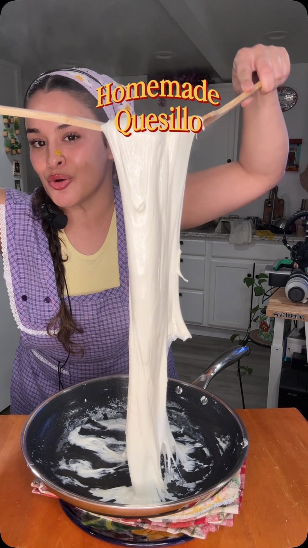Homemade Quesillo (Oaxaca Cheese)