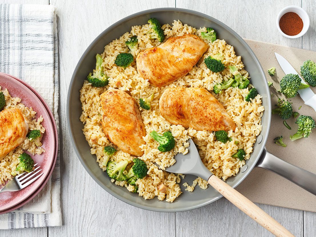 15-Minute Chicken & Rice Dinner