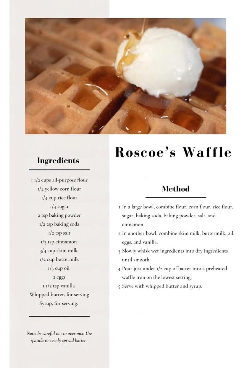 Roscoe's Waffle