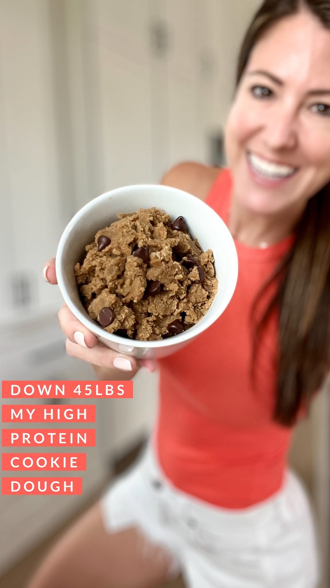High Protein Cookie Dough Dessert