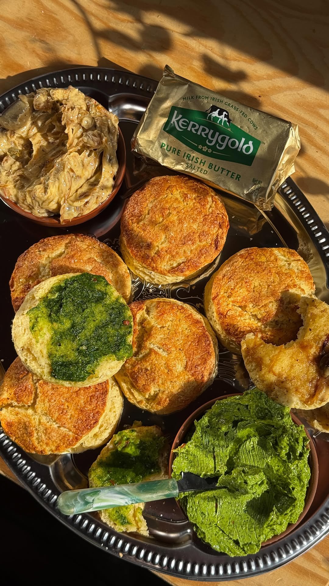 Moroccan Compound Butters (Chermoula & Tfaya)