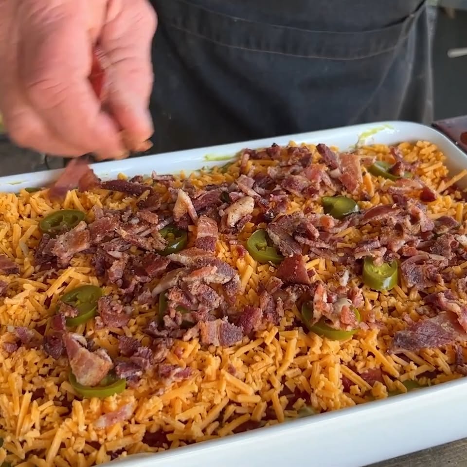 Hearty 7-Layer Bean Dip