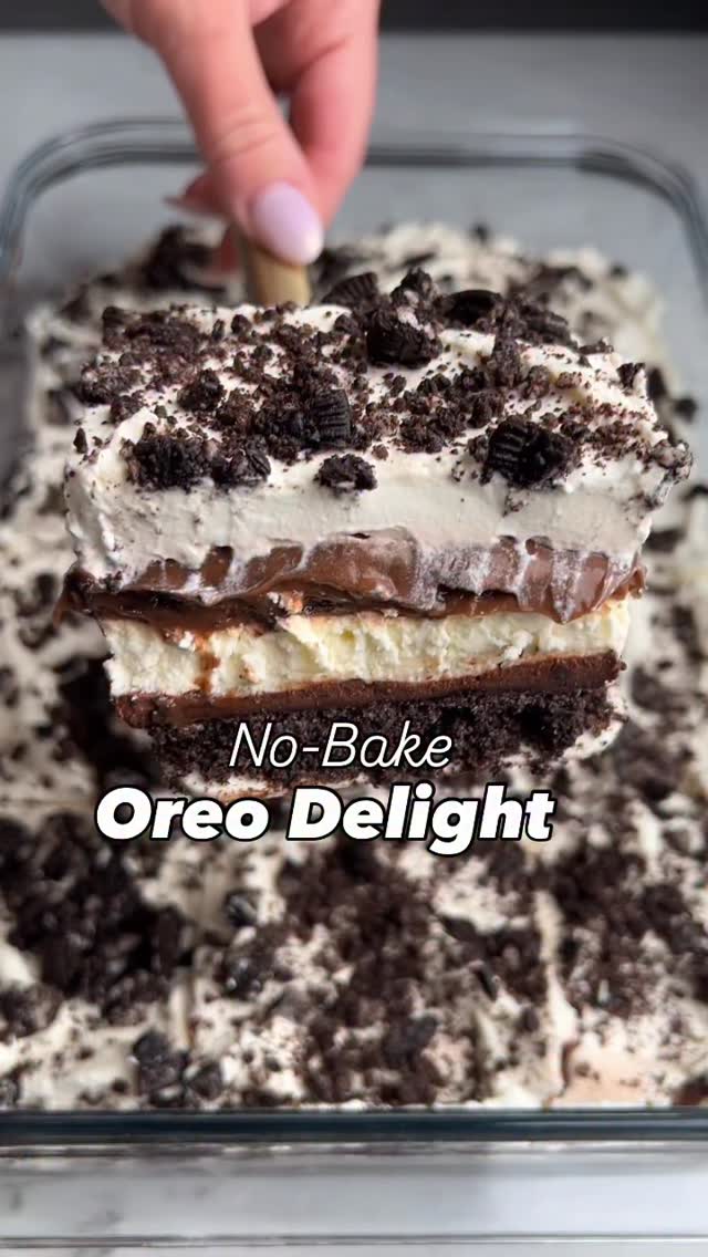 No-Bake Oreo Delight