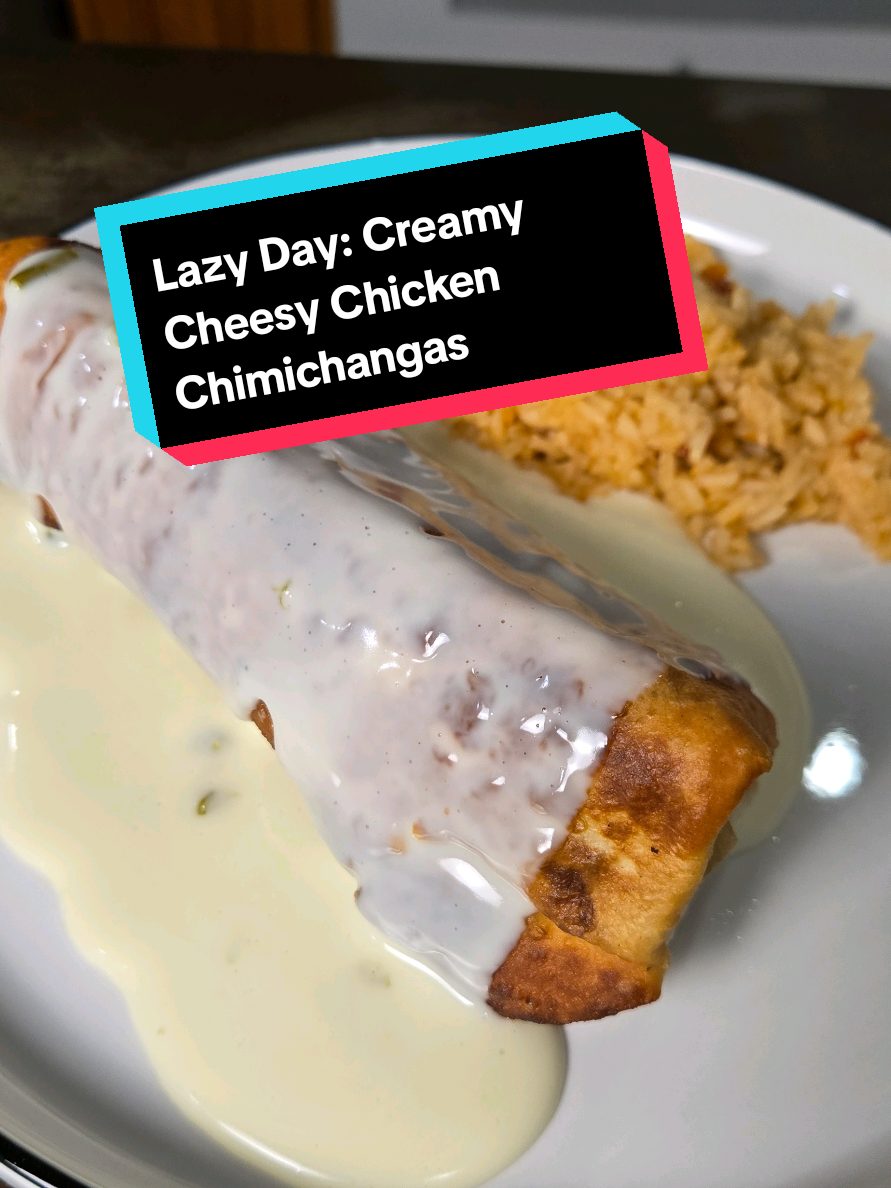 Creamy Chicken Chimichangas