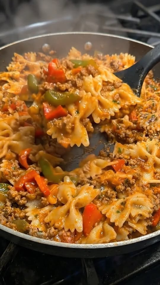 Stuffed Pepper Pasta Skillet