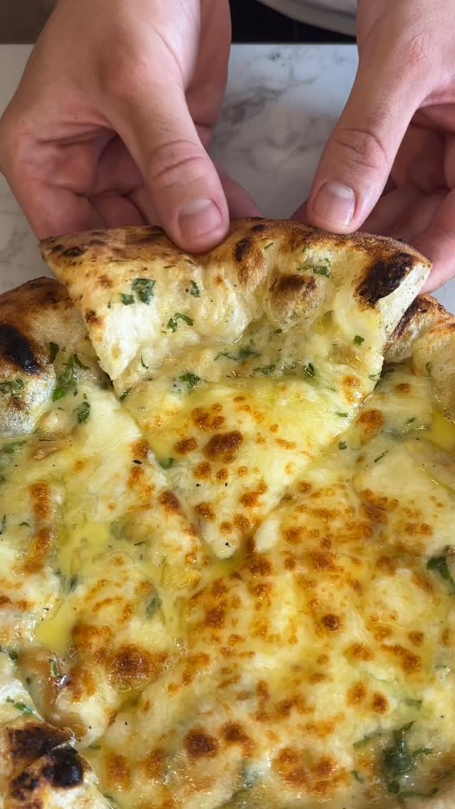 Garlic Bread-Style Pizza
