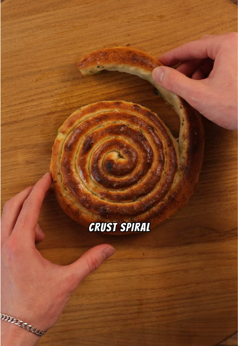 Stuffed Crust Pizza Spiral
