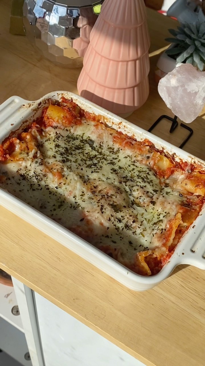 Single Serve Lasagna