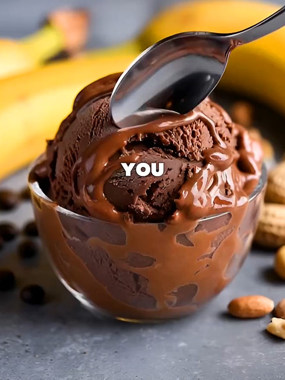 Banana Mocha Peanut Butter Ice Cream