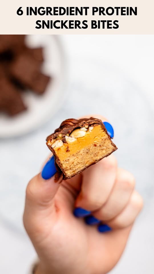 Protein Snickers Bites