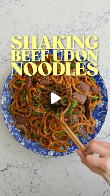 Shaking Beef Udon