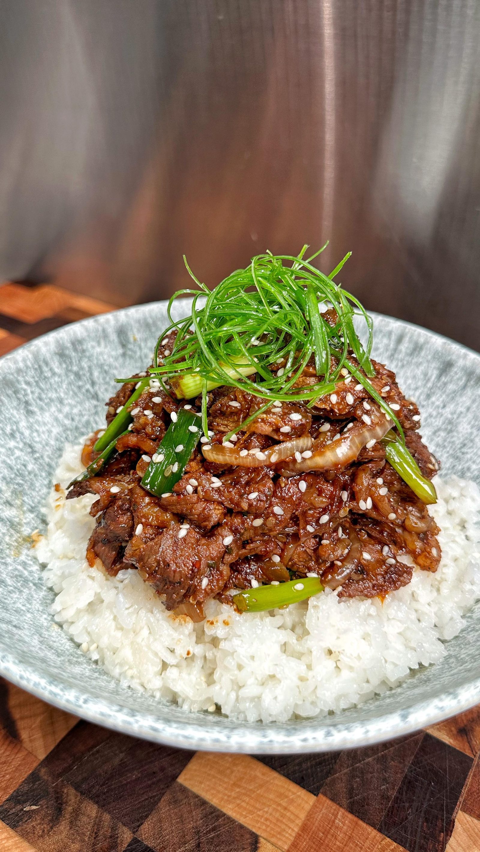 Korean Beef Bulgogi Rice Bowl