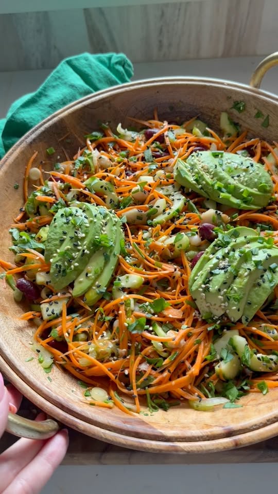 Dense Bean Carrot Salad