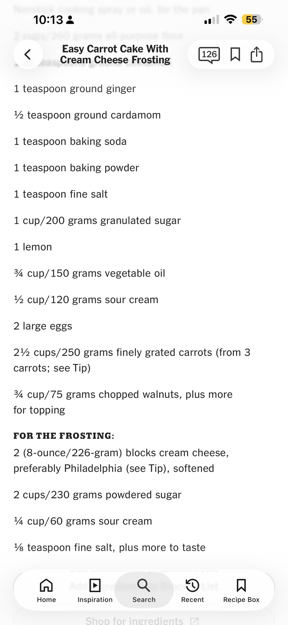 Easy Carrot Cake With Cream Cheese Frosting