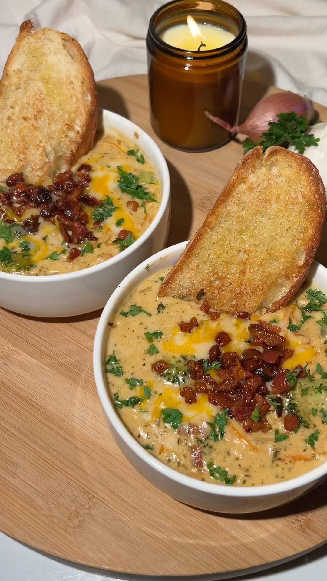 Chicken Broccoli Cheddar Soup