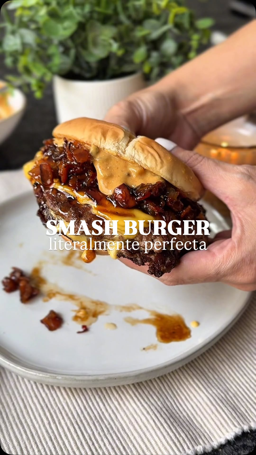 Smash Burgers with Bacon Jam and Special Sauce