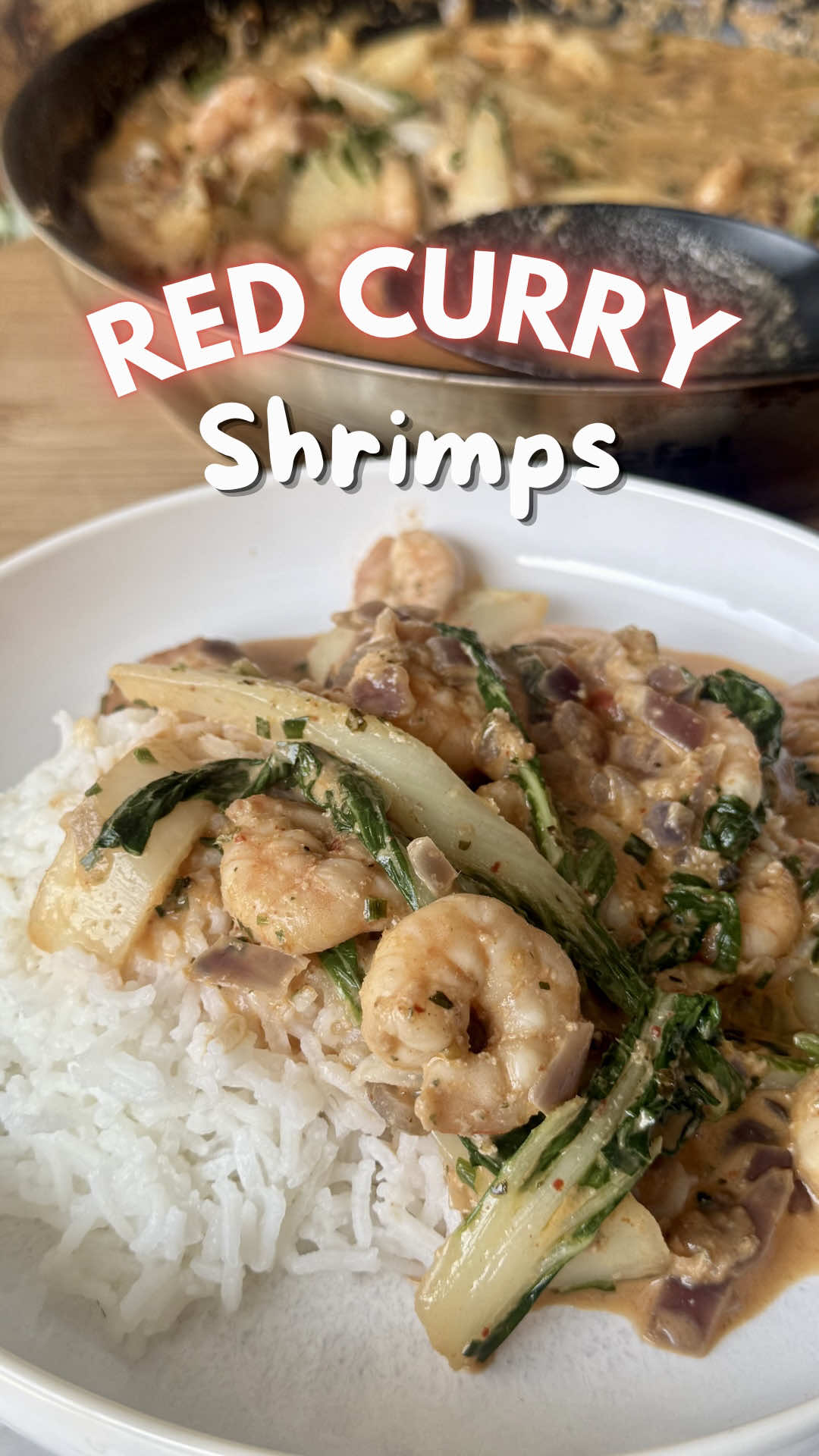 Creamy Red Curry with Shrimp