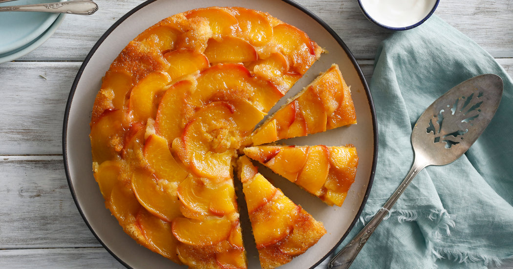 Peach Upside-Down Cake