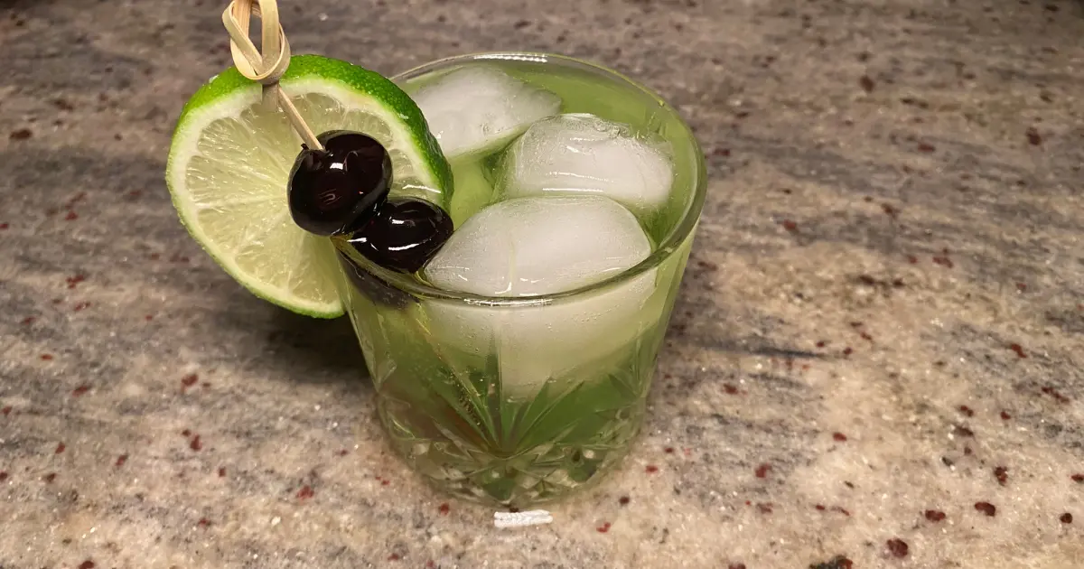 Stamina Potion Lemon Lime Cocktail - DnD Inspired